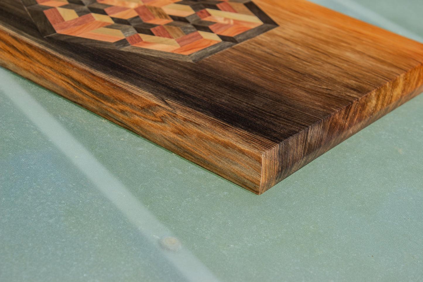 River Matai - 5 Timber Exploding Cube Inlay